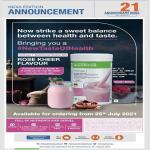 HERBALIFE NUTRITION NEW FORMULA 1ROSE & KHEER FLAVOUR 500g [ NEWLY LOUNCH PRODUCT ]