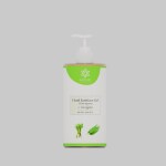 NATUUR - Hand Sanitizer Gel with Lemongrass and Eucalyptus - 500mL | Kills 99.9% Germs | Moisturizing and Refreshing