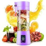 FYRLA 6 Blades Juicer Rechargeable Portable Electric USB Juicer Bottle Blender for Making Juice, Travel Juicer for Fruits and Vegetables, KNK Juice Maker Machine
