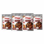 Okhli Musal Brand Awadhi Shish Kebab/Chicken kebab Masala|Whole Spices Blend With Authentic Traditional Taste|Tunday kebab|Tangri kebabs|Natural Spices|No Preservatives(NO Added Colors) 3920gm(pack of 4x 980gm)