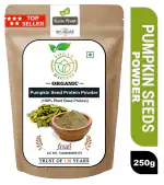 Yogan Harvest | 250 g | Organic Pumpkin Seeds Powder | Rich in 30% Protein | Immunity Booster