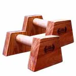 Hashtag fitness wooden handstand paralettes bar, pushup bar for strength training equipment