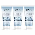 Globus Naturals Diamond face scrub pack of 3