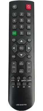 TIVANY INTERNATIONAL TV Remote Control for INTEX LCD LED