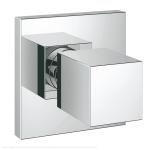 GROHE Wall Mounted WC / BASIN AREA STOP COCK ( Warm Sunset ) | Center Knob, Brass Body | Bib Tap for Bathroom, Toilet, Home | 19910000