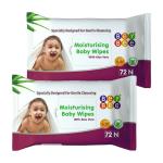 BeyBee Moisturizing Wipes for Baby (Pack of 2)