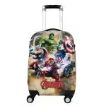Humty Dumty Disney Avengers Group Green Polycarbonate Stylish Kid's Hardcase Trolley Bag 46 cm