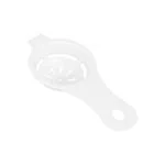 MAPPERZ Re-usable Egg Separator Egg Yolk Separator Egg Yolk Separator Egg White Separator Plastic- (White , Pack of 1)
