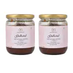 Earthen Story Certified Organic Sun Cooked Gulkand 500g (Pack of 2) | 50% Damask Rose Petals and 50% Dhaga Mishri| 100% Pure and Natural