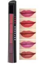 Lara Kossler Multicolor 5 in1 Matte Finish Lipstick Red Shade Edition - 7.5 ml