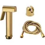 THOISEWELT Bathroom Health Faucet Bidet Jet Spray Shower Gold Color Brass Material Full Set - 1