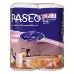 Paseo Elegant International Premium Laminated Quality 2 Ply Kitchen Towel 2 Roll (60 Pulls Per Roll) Pack of 2