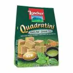 Healthy Treat Loacker Quadratini Matcha Green Tea,440gm(220 Gmx2),pack of 2
