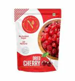 Navkaar Premium Dried Redcherry 600gm | Dehydrated Redcherries Dry Fruit Cherry, Rich in Calcium, Vitamin K, Protein, Antioxidants, Without Sugar 100% Natural | Pack of 3 (3x200g)