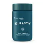 ZEROHARM Gut Army Probiotics Supplement For Men & Women |100 Billion CFU & 25 Strains | Gut Health Capsule for Gut Cleanser, Digestion, Acidity Relief, Gastric Medicine, IBS Symptoms - 60 Vegan Tablet