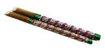 Bitona Multicolor Bamboo Wood Decorative Flutes - 10 Inch