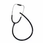 RCSP Replacement Tube For Profeional Stethoscope For Doctors, Medical Students And Nurse, Lightweight Flexible Latex Free U Tube With Soft Sealing Eartips For All Brand Stethoscope (Black)