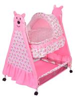 Infanto Pink Happy Baby Cradle