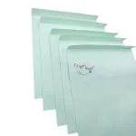 CRAFTWAFT Cloth Lining Secure Envelopes, Green Envelope For Office Letter Document, Courier Green Envelope, Multipurpose Envelope(8X10