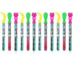 Aditi Toys Character Bubble Wands, Pack of 12 Bubble Sticks for Kids Above 3 Years, Magical Bubble Wand Toy for Kids, Bubble Sticks for Endless Joy & Fun Bubble Solution (Pack of 12)