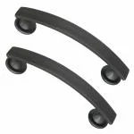 ScrewTight 3.7 Inch Bronze Kitchen Cabinet Handles / (CH-488-0068) Zinc Cabinet Pull/Hole to Hole 3 Inch Drawer Pull/Cabinet Hardware/Cupboard Handle for Bathroom & Kitchen (Pack of 2pcs)