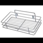 DEVRSHREE Stainless Steel Multipurpose Single Layer Kitchen Rack, Storage Rack/Shelf, Single Kitchen Rack, Bathroom Shelves and Racks Steel, Wall Mounted Organiser for Home (Pack of 1)