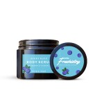 Freshistry Berry Rush Body Scrub | Enriched With Blueberry, Vitamin E & C | For Aging, Tanning, Acne & Collagen | Men & Women | 50GM