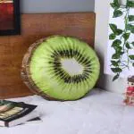 Oscar home Round Throw Pillows 14 Inch Kiwi 3D Print Decorative Plush Funny Fruit Stuffed Cushions Toy Seat Pad for Couch, Chair, Floor, Sofa
