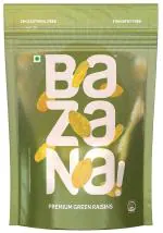 Bazana Dry Fruit Premium Seedless Long Green Raisins / Kismis 200 Gram