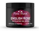Pink Root English Rose Scrub Leaves Skin Clear and Radiant Stearic Acid 100 g