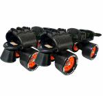 Jaspo Orange Insane Adjustable Roller Blade Skates,6-14 yrs