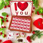 Expelite I Love You Chocolate Gift Box Online - I love You Chocolates For Gf / Bf Bars (24 Units)