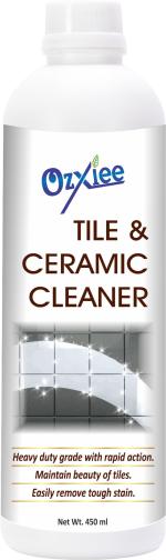Ozxiee Tile Cleaner Liquid (450ml) Remove tough stain/ heavy yellow stains/ oil deposits/ soap scum