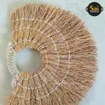 Sai Traditionals Vettiver Fan | Hand Fan