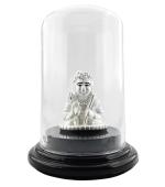 SILVERSPOT JEWEL 999 Pure Silver Beautiful VIGRAHAM Murugan/Subrahmanya Swamy/Kartikey with Acrylic Base Idol/Statue/Murti for Pooja Gift Item for Auspicious Occasion/Car Dashboard