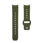 TRIFTY SMART WATCH STRAPS, SMART BAND|STRAPS| (Button Watch 4 Strap Green) Soft Silicone Smart Watch Strap Compatible with Samsung Galaxy Watch 4 (44mm, 40mm) Watch 4 Classic (42mm ,46mm) Watch Strap (Green)