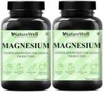 Naturewell Calcium, Magnesium, Zinc, D3 And B12 Tablets Advanced, 60 Capsules Each (Pack Of 2)