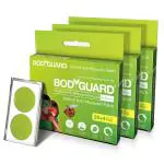 Bodyguard 100% Natural Anti Mosquito Patch with Citronella, Eucalyptus & Mint Oil, Pack of 3 - 24 Patches Each