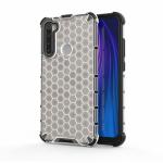 Tremolite Desigen Honeycomb Pattern Back Cover For Mi Redmi Note 8 - Transparent