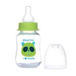 Cherilo Classic Baby Feeding Bottle, 125ml , Baby Panda Style
