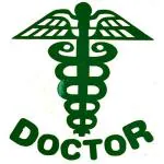 Jai Shoppee Self Adhesive Doctor Car Bike Sticker - 13 x 9 cm ( Green )