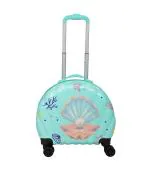 Polo Class Trendy Cute Kids Trolley Bag - green