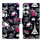 A D Enterprises Black Tower Flip Cover for SAMSUNG A55 5G | Magnetic Case | Shock Absorbent | Flip Cover SAMSUNG A55 5G