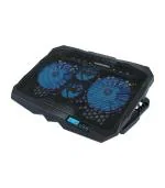 FRONTECH USB Powered Laptop Cooling Pad with LED Lights, for Laptops Upto 15.6 Inches