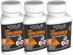 VOGUE Pharmaceuticals Pvt. Ltd. Vogue wellness Nano Curcumin Tablets For Digestion Immunity And Joint Pain 60 Pcs Each (Pack Of 3)