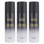 FRENCH ESSNECE Deodorants - Urban 120 Ml (Pack Of 3)
