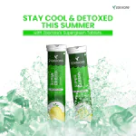 Zaocare Supergreens Effervescent Tablets Combo For Tummy Fat Burn & Gut Detox For Men & Women | 100% Vegan