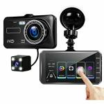 BEEBIRD Dash Camera Car DVR 4 inch Touch Screen with HD Night Vision 1080P
