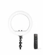 Digitek (DRL-18RT) Profesional (18 inch) LED Ring Light with Remote Control, Runs on AC Power with No Shadow apertures, Ideal use for Makeup Artist, Video Shoot, Fashion Photography & Many More