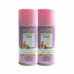 Zavers Hair Removal Foam for Women - 75 ml (Pack of 2) - Enriched with Soothing Rose and Softening Olive for Gentle, Effective Hair Removal and Skin Care - Perfect for Sensitive Skin!
